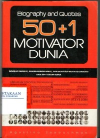 Biography and Quotes 50 +1 Motivator Dunia