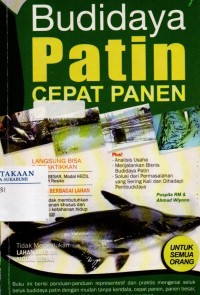 Image of Budidaya Patin Cepat Panen