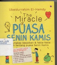 Image of The Miracle of Puasa Senin Kamis